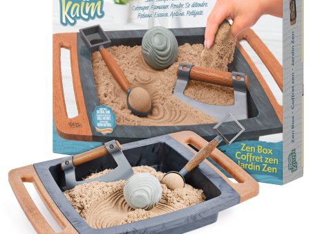 Kinetic Sand Kalm Zen Box Supply