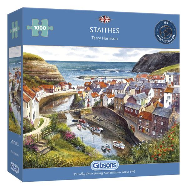 Puzzle - Gibsons - Staithes (1000 Pieces) Sale