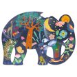 Puzzle - Djeco - Puzz art: Elephant (150 Pieces) For Cheap