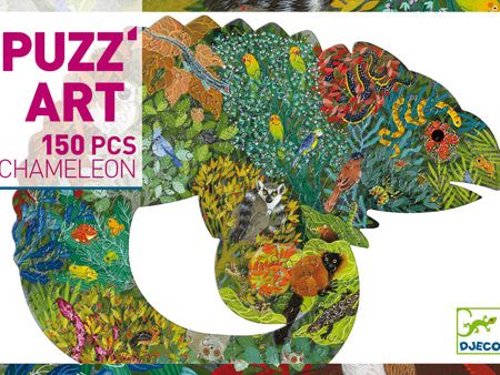 Puzzle - Djeco - Puzz art: Chameleon (150 Pieces) Supply