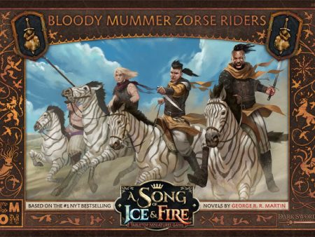 A Song of Ice & Fire: Tabletop Miniatures Game - Bloody Mummer Zorse Riders Online