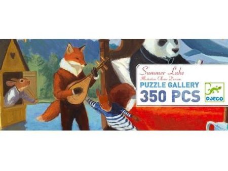 Puzzle - Djeco - Summer Lake (350 Pieces) Online Sale