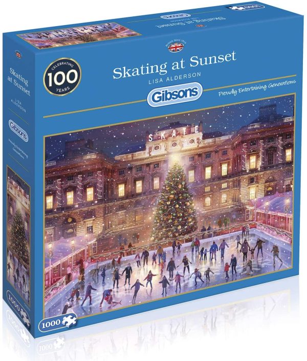 Puzzle - Gibsons - Skating at Sunset (1000 Pieces) Sale